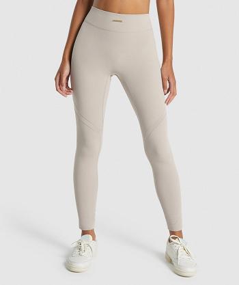 Leggins Gymshark Whitney Mesh Mujer Blancas | CO 2910FDN